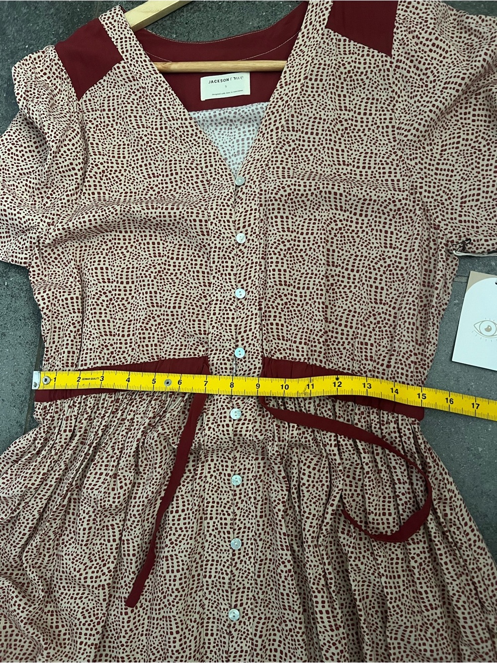 Jackson Rowe Bahama Dress in the Juno Print. Size S. NWT - Picture 16 of 16